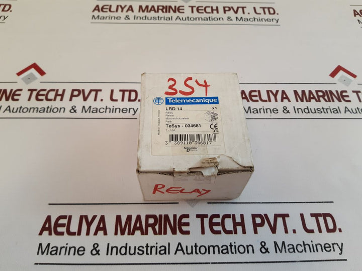 Telemecanique Lrd 14 Thermal Overload Relay With Box