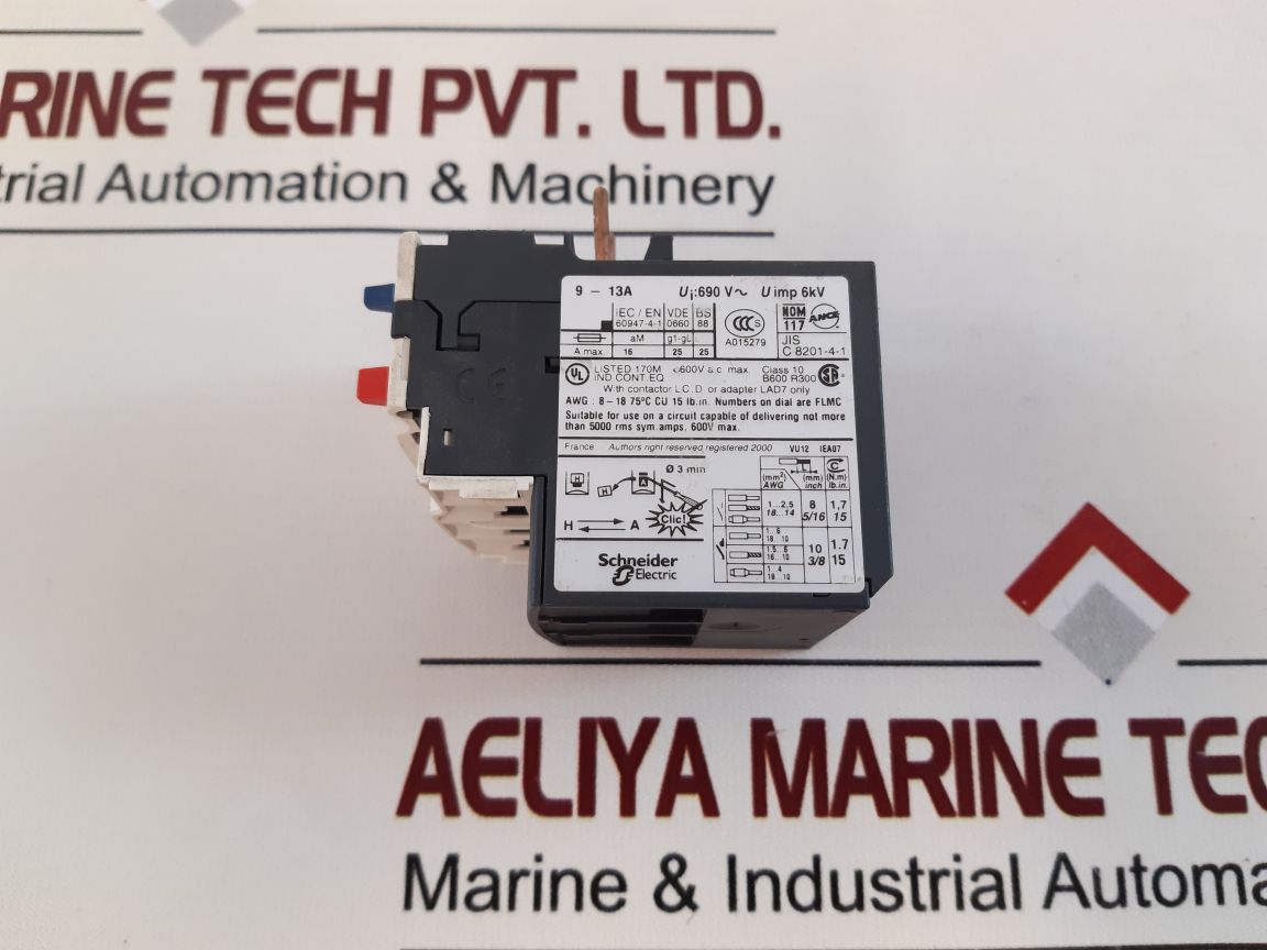 Telemecanique Lrd 16 Thermal Overload Relay