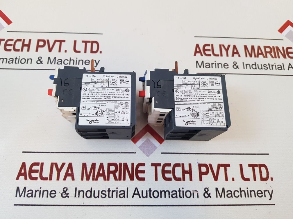Telemecanique/Schneider Lrd 21 Thermal Overload Relay 12-18A