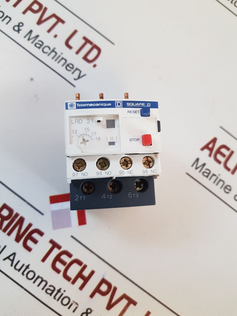 Telemecanique/Schneider Lrd 21 Thermal Overload Relay 12-18A
