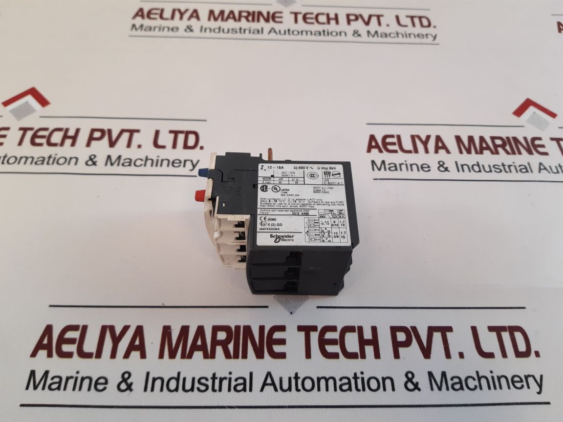 Telemecanique Lrd 21 Thermal Overload Relay