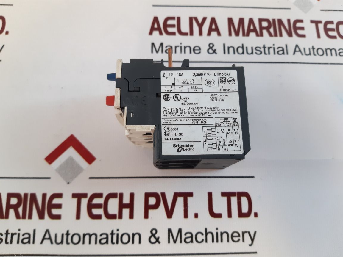 Telemecanique Lrd 21 Thermal Overload Relay