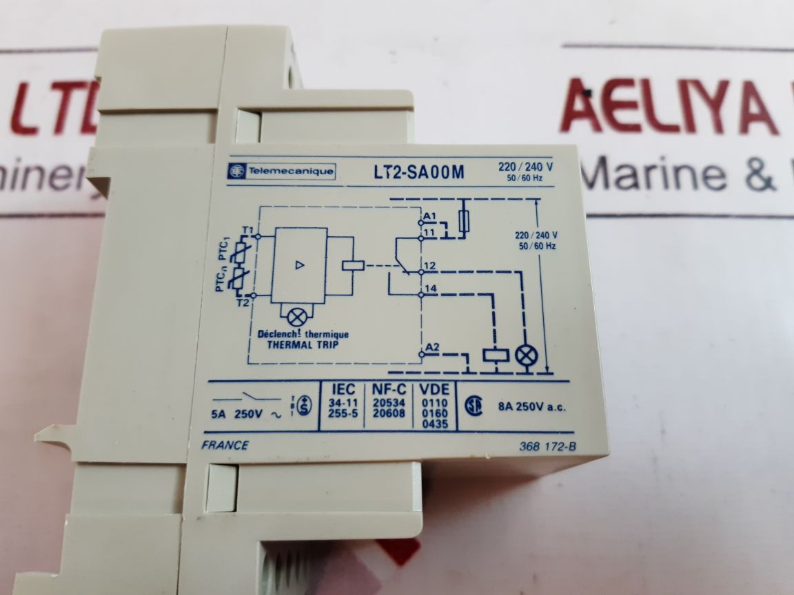 Telemecanique Lt2-sa00M Thermistor Relay