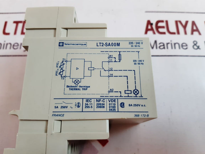 Telemecanique Lt2-sa00M Thermistor Relay