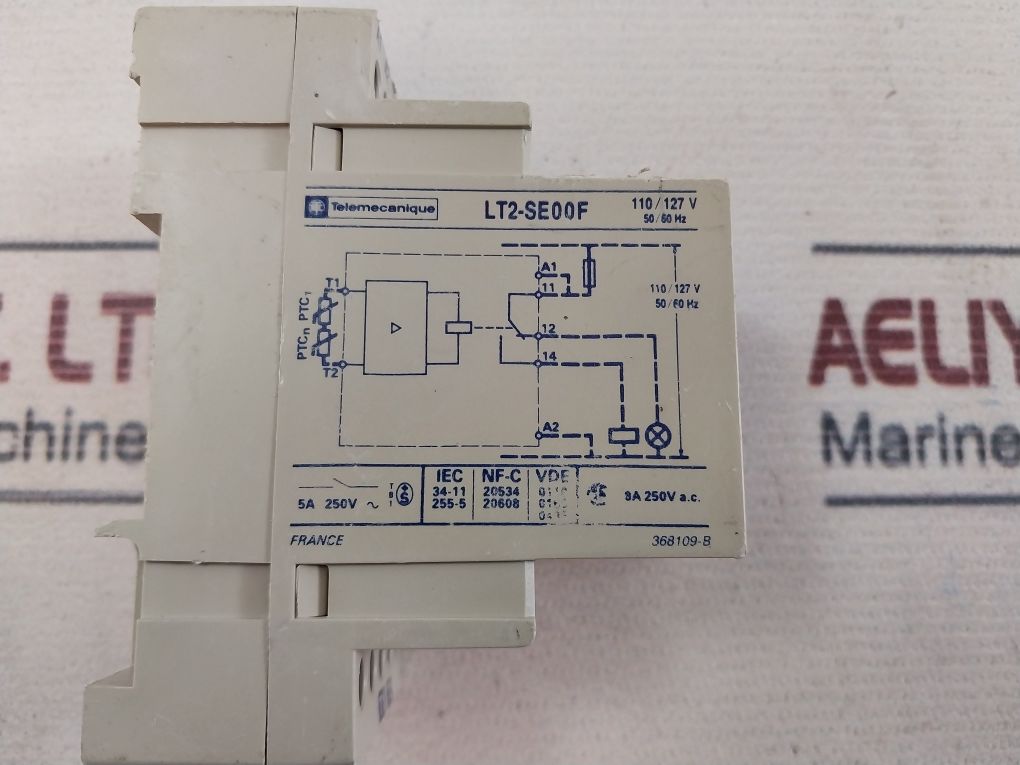Telemecanique Lt2-se00F Thermistor Protection Relay 250V~
