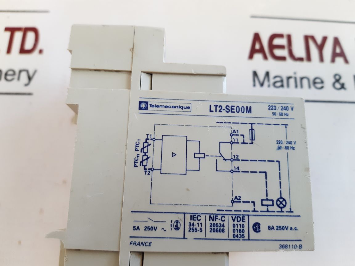 Telemecanique Lt2-se00M Thermistor Protection Relay