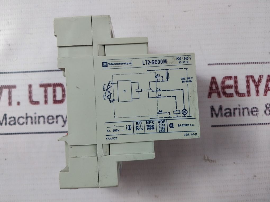 Telemecanique Lt2-se00M Thermistor Protection Relay 