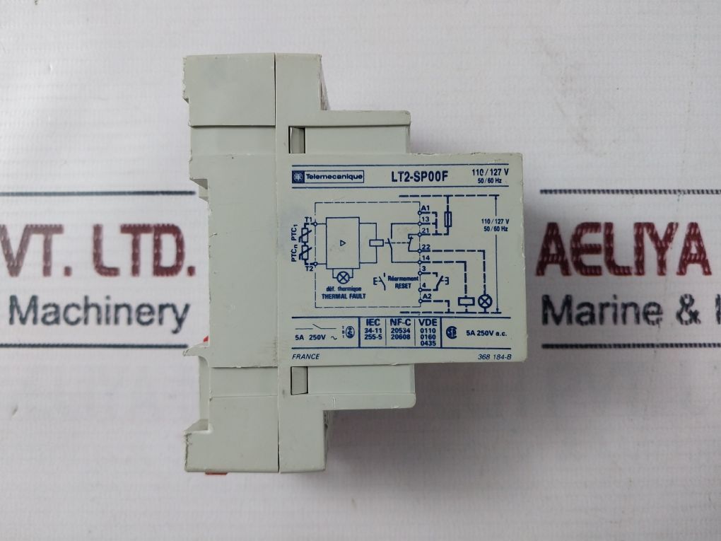 Telemecanique Lt2-sp00F Thermal Fault