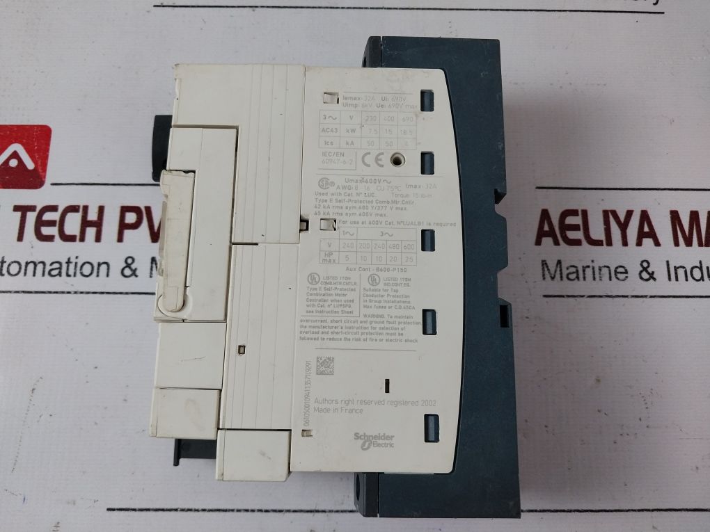 Telemecanique Luca18Fu Motor Starter Protector