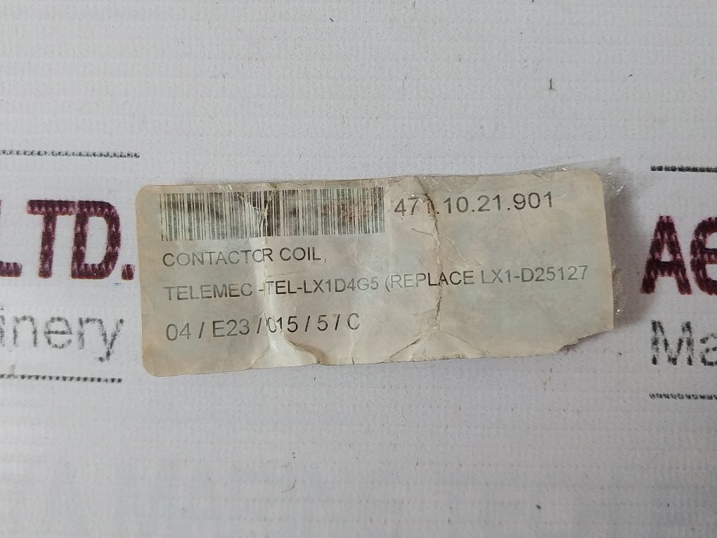 Telemecanique Lx1 D4 Contactor Coil 127V