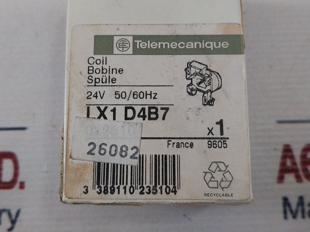 Telemecanique Lx1 D4B7 Replacement Magnetic Control Coil