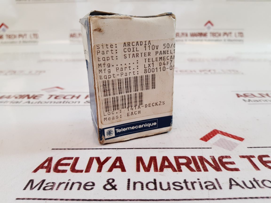 Telemecanique Lx1 D4F7 Coil 110V 50/60Hz