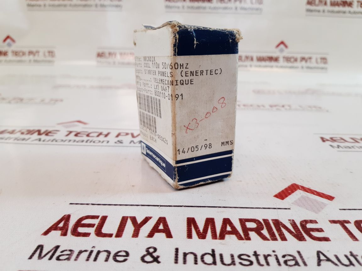 Telemecanique Lx1 D4F7 Coil 110V 50/60Hz