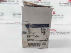 Telemecanique Lx1 D4G5 Contactor Coil Protection Climatique 127V