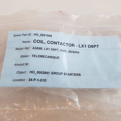 Telemecanique Lx1 D6 P7 Contactor Coil