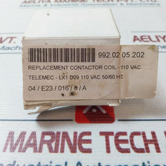 Telemecanique Lx1D09110 Contactor Coil