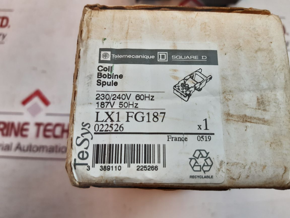 Telemecanique Lx1Fg187 Coil