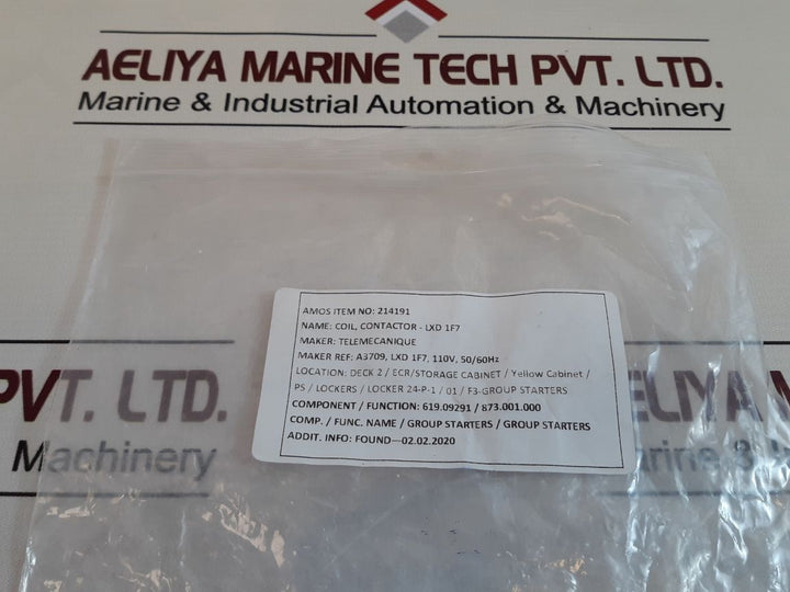Telemecanique Lxd 1F7 Contactor Coil