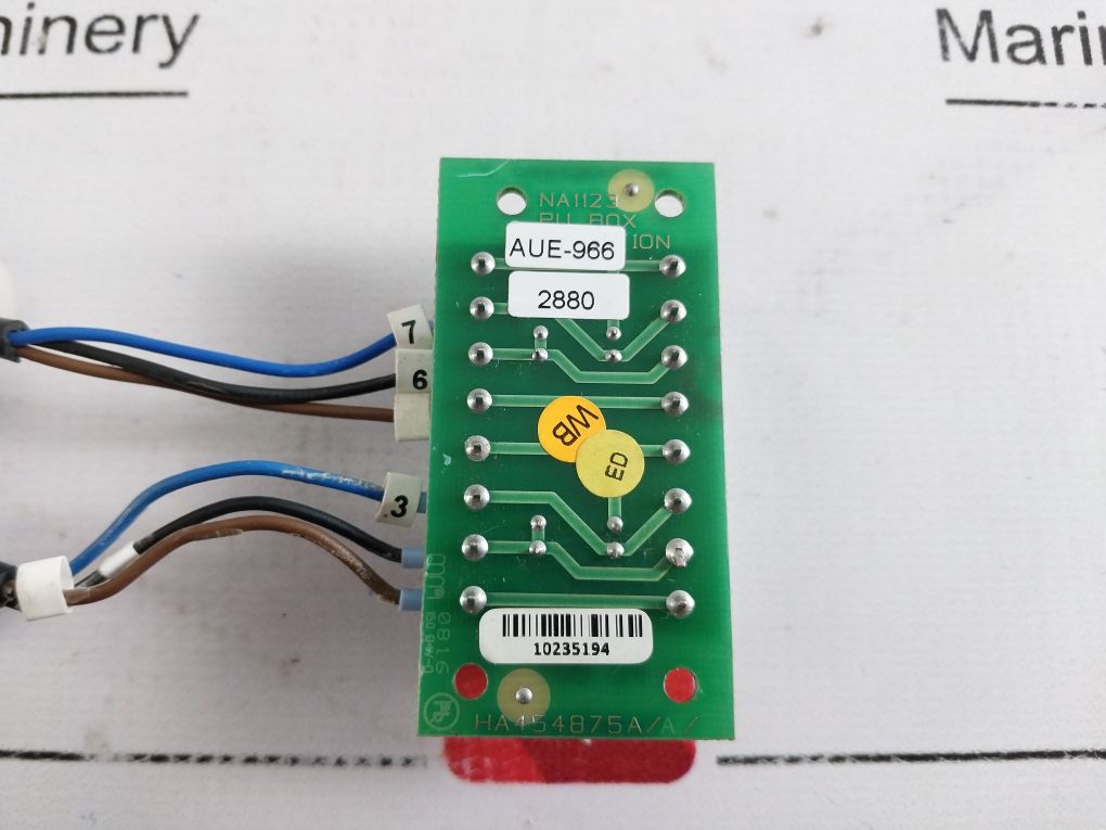 Telemecanique Xs618B1Nbl2 Proximity Switch Sensor With Na1123 Ha454875A/A/ Board