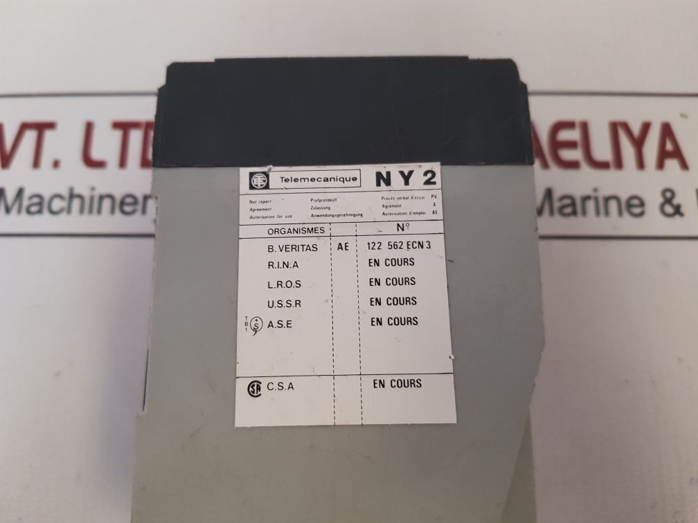 Telemecanique Ny2 B10 Safety Relay 220V 5A