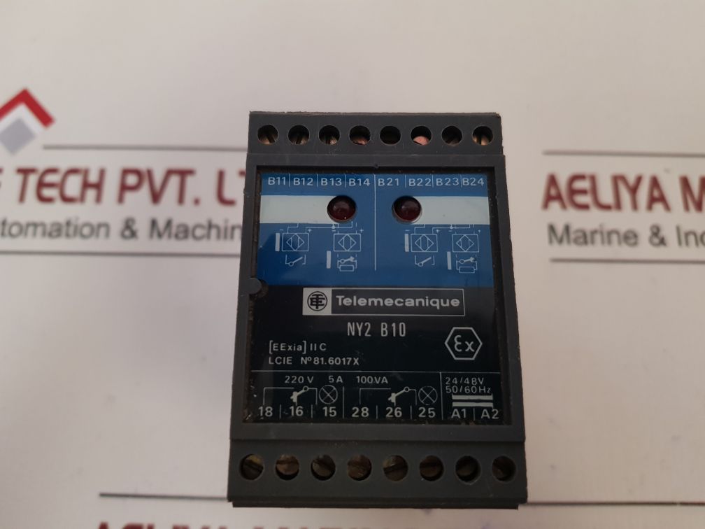 Telemecanique Ny2 B10 Safety Relay 220V 5A