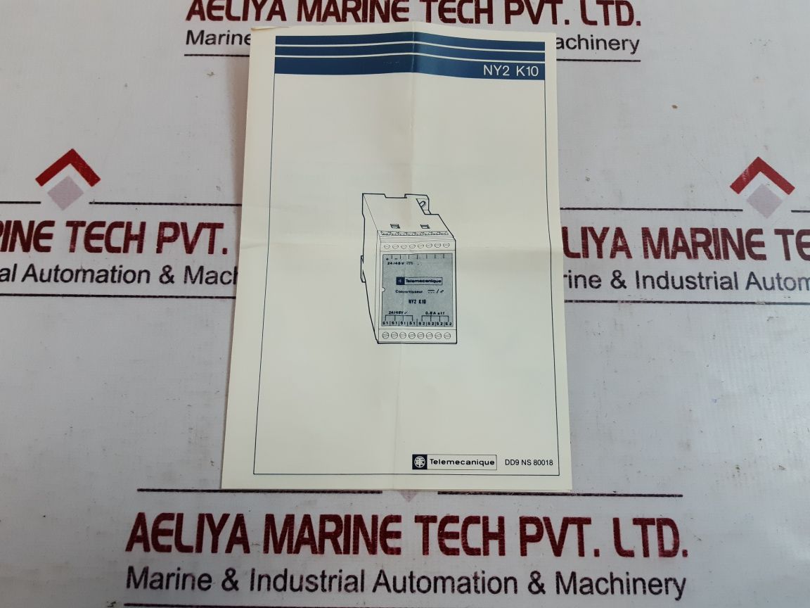 Telemecanique Ny2 K10 Safety Barrier Relay