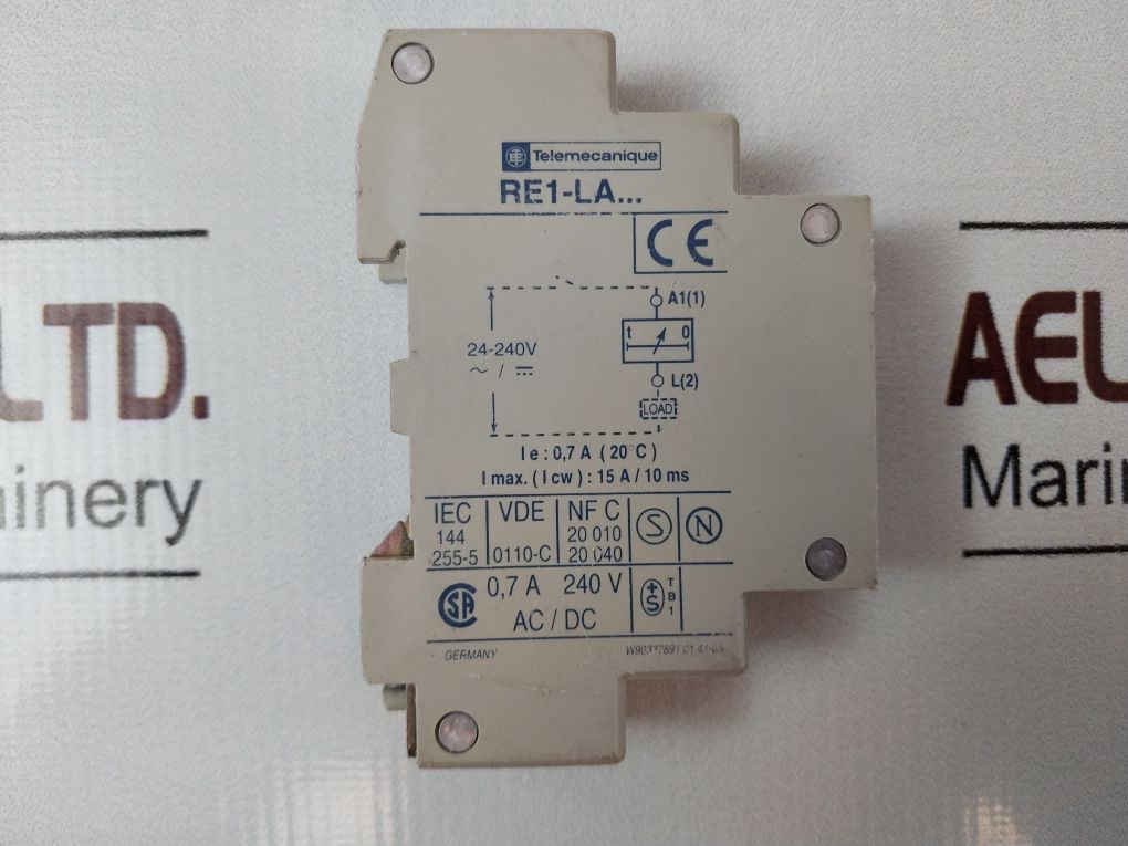 Telemecanique Re1-la002 Time Delay Relay 