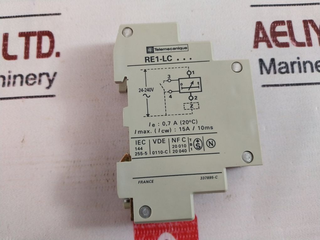 Telemecanique Re1-lc014 Electronic Timer Delay Relay 24-240V 50/60Hz