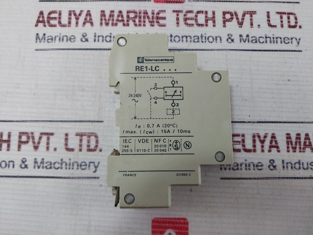 Telemecanique Re1-lc 312 Off Delay 1-30 Sec 24-240V