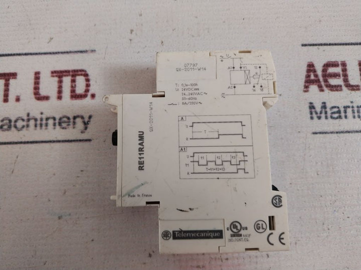 Telemecanique Re11Ramu Modular Timing Relay 8A/250V~