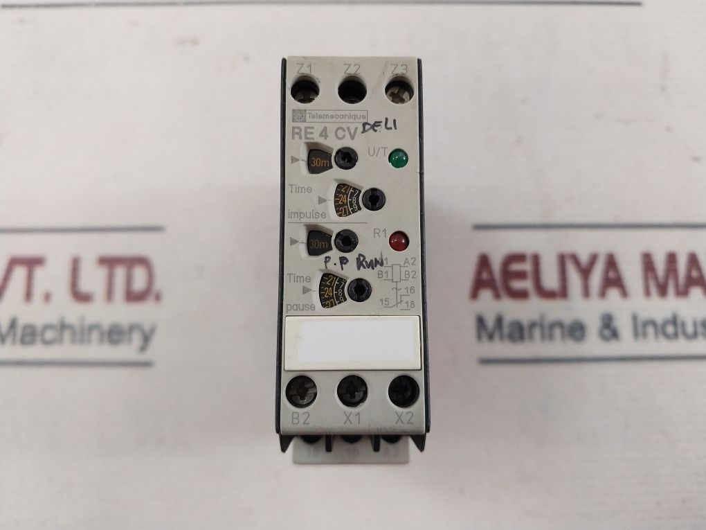 Telemecanique Re4 Cv11Bu Time Relay Delay