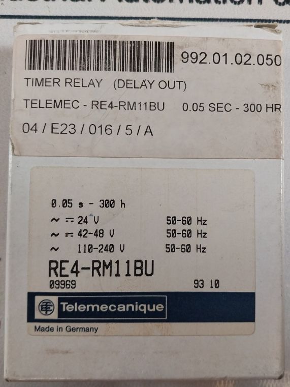 Telemecanique Re4 Rm11Bu 4A