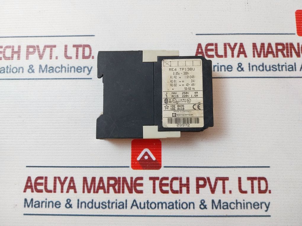 Telemecanique Re4 Tp13Bu Timer Delay Relay