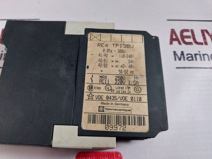 Telemecanique Re4 Tp13Bu Time Delay Relay