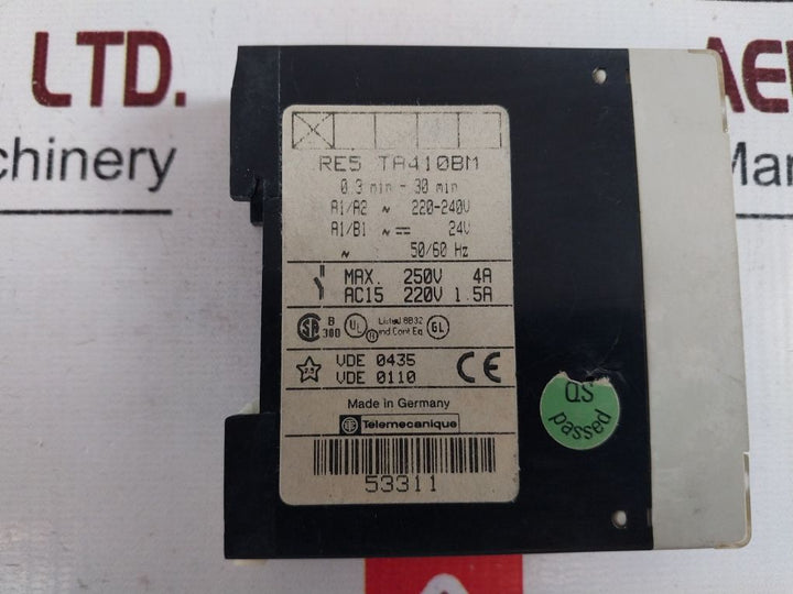 Telemecanique Re5 Ta410Bm Time Relay