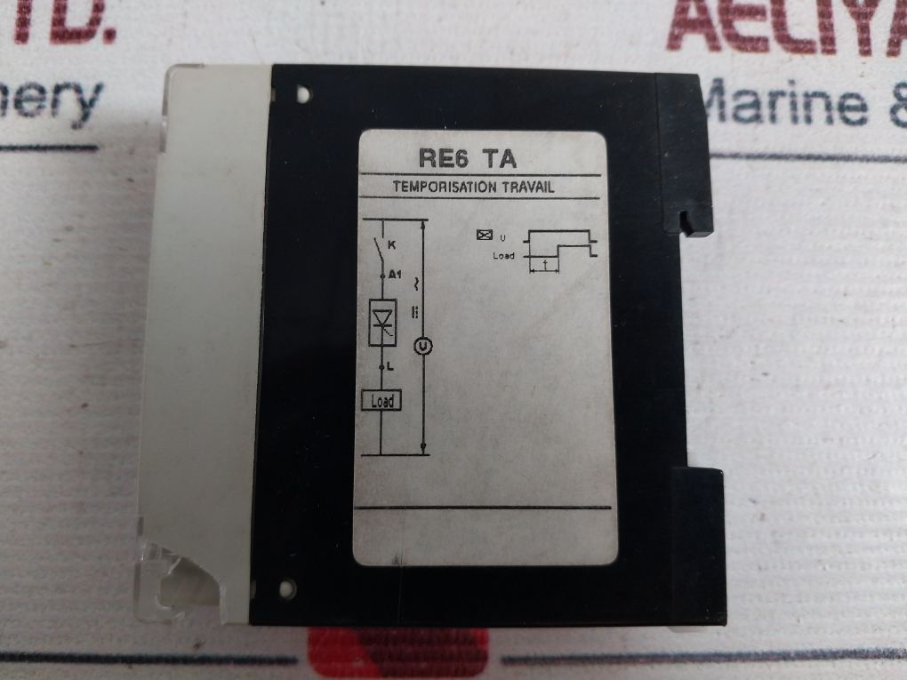 Telemecanique Re6 Ta51 Mw Time Delay Relay