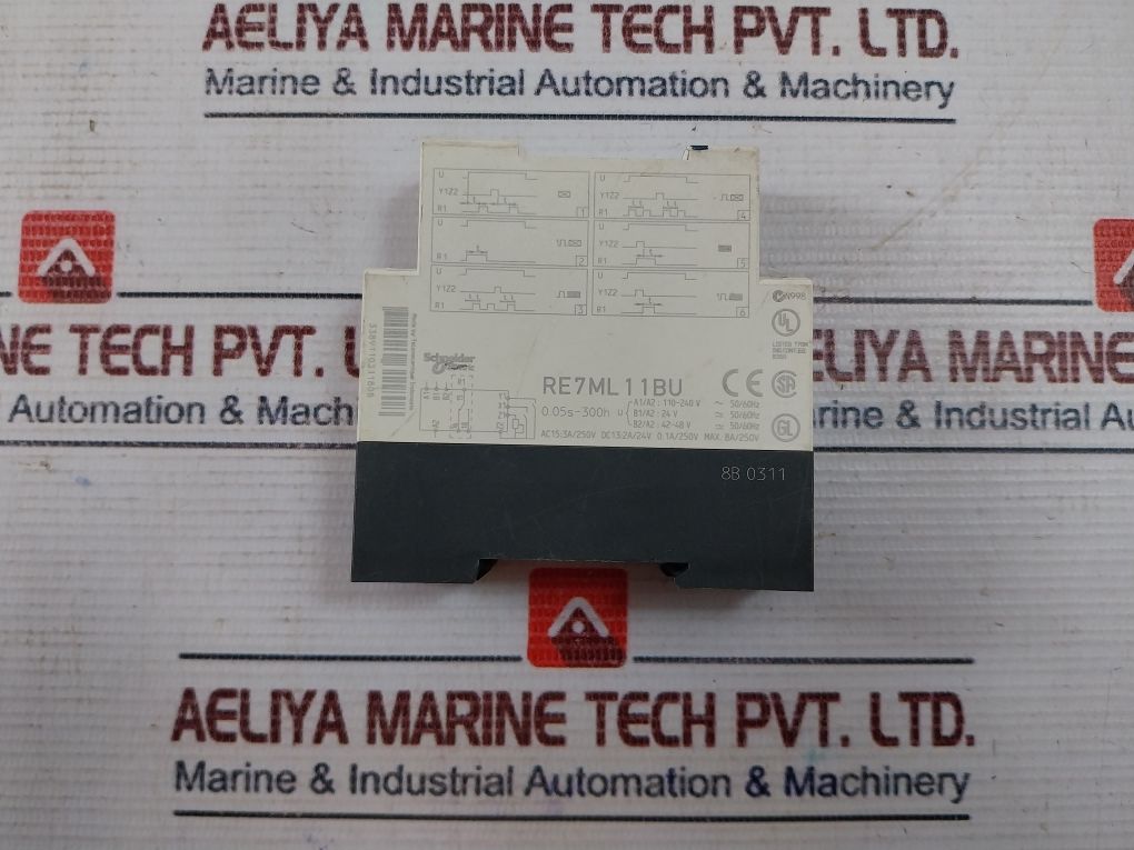 Telemecanique Re7Ml 11Bu Time Delay Relay 110-240V ~ 50/60Hz