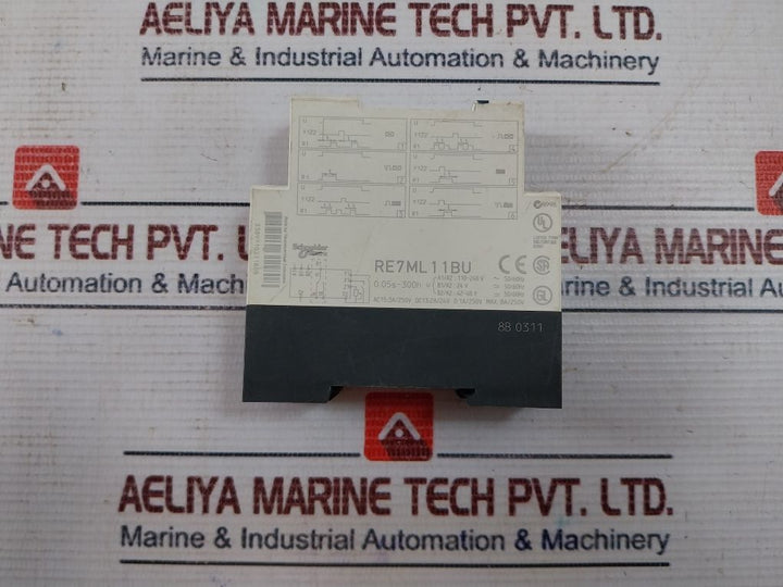 Telemecanique Re7Ml 11Bu Time Delay Relay 110-240V ~ 50/60Hz