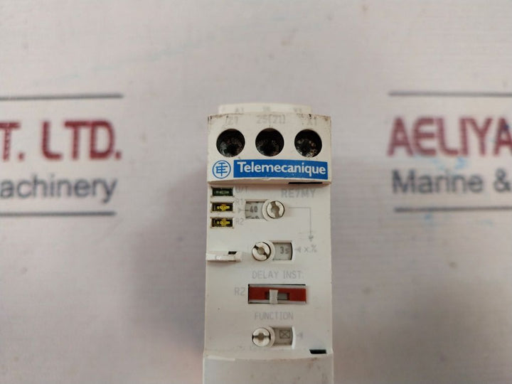 Telemecanique Re7My13Mw Timer Relay 0.05S-300H