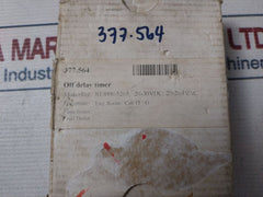 Telemecanique Re88865265 Off Delay Timer 0.08S-160S
