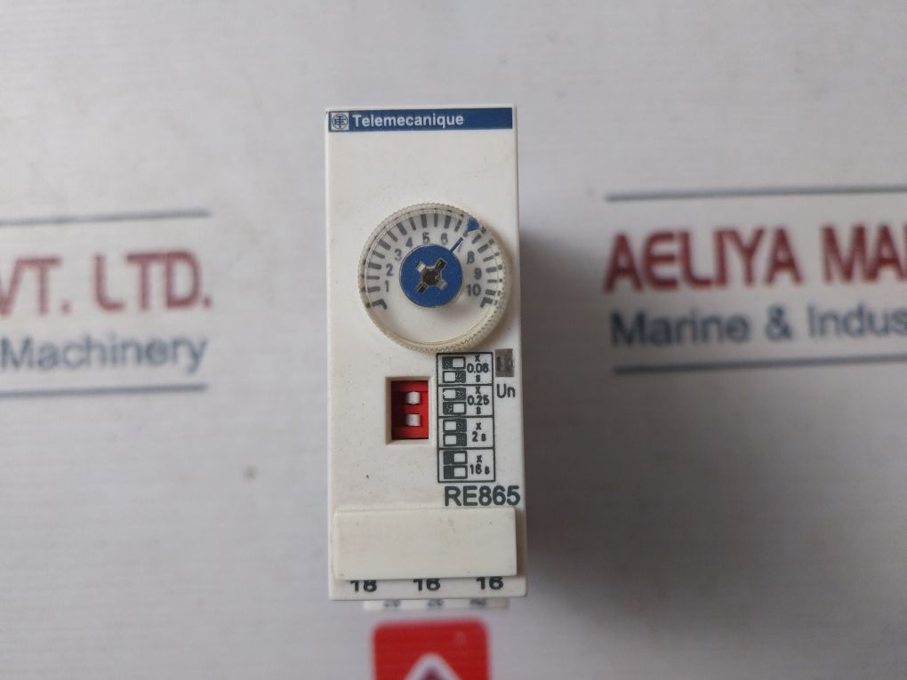 Telemecanique Re88865265 Off Delay Timer 0.08S-160S