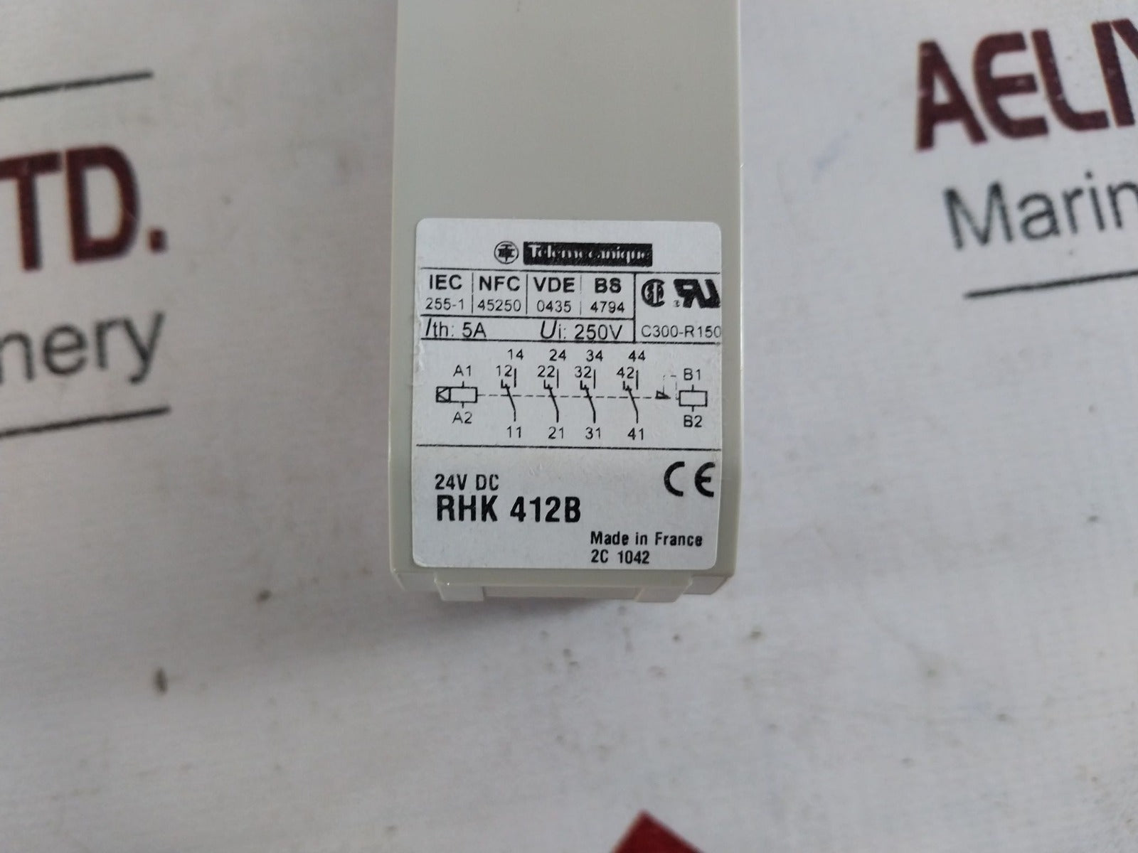 Telemecanique Rhk 412B Relay