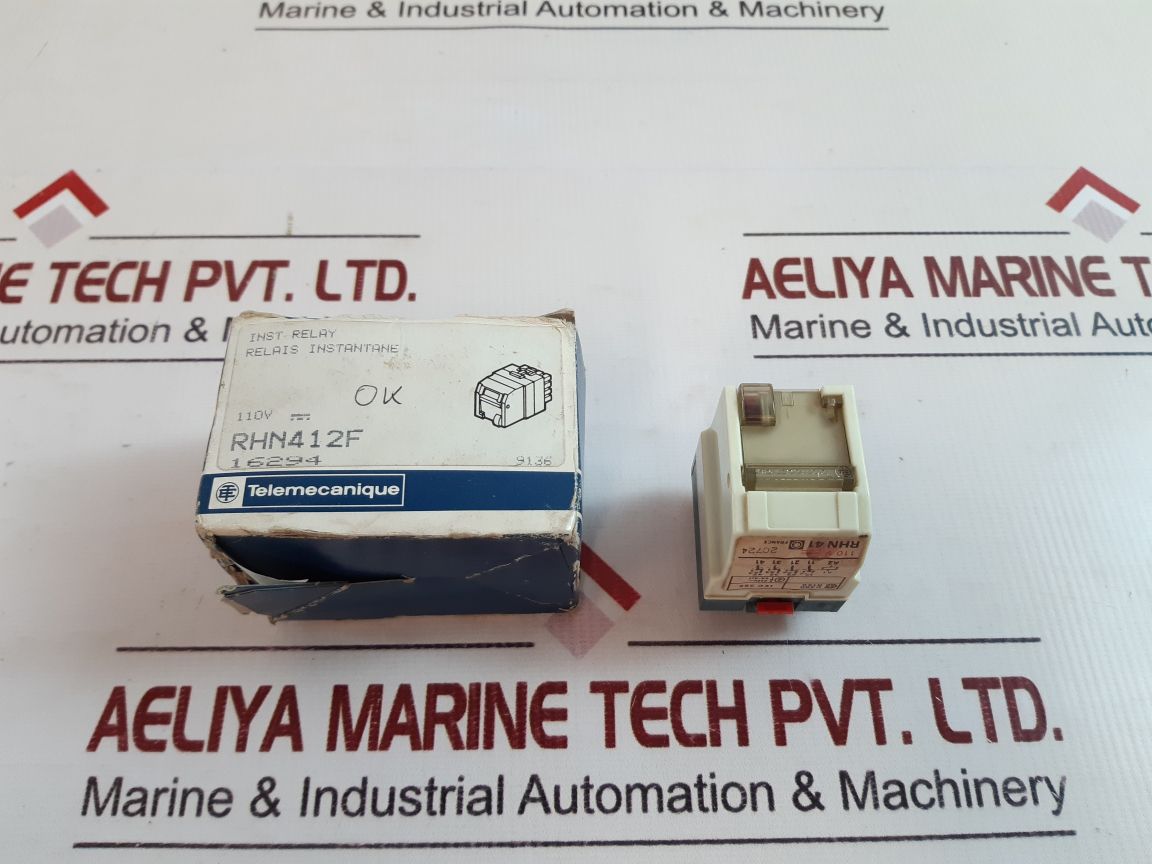 Telemecanique rhn412f relay rhn41
