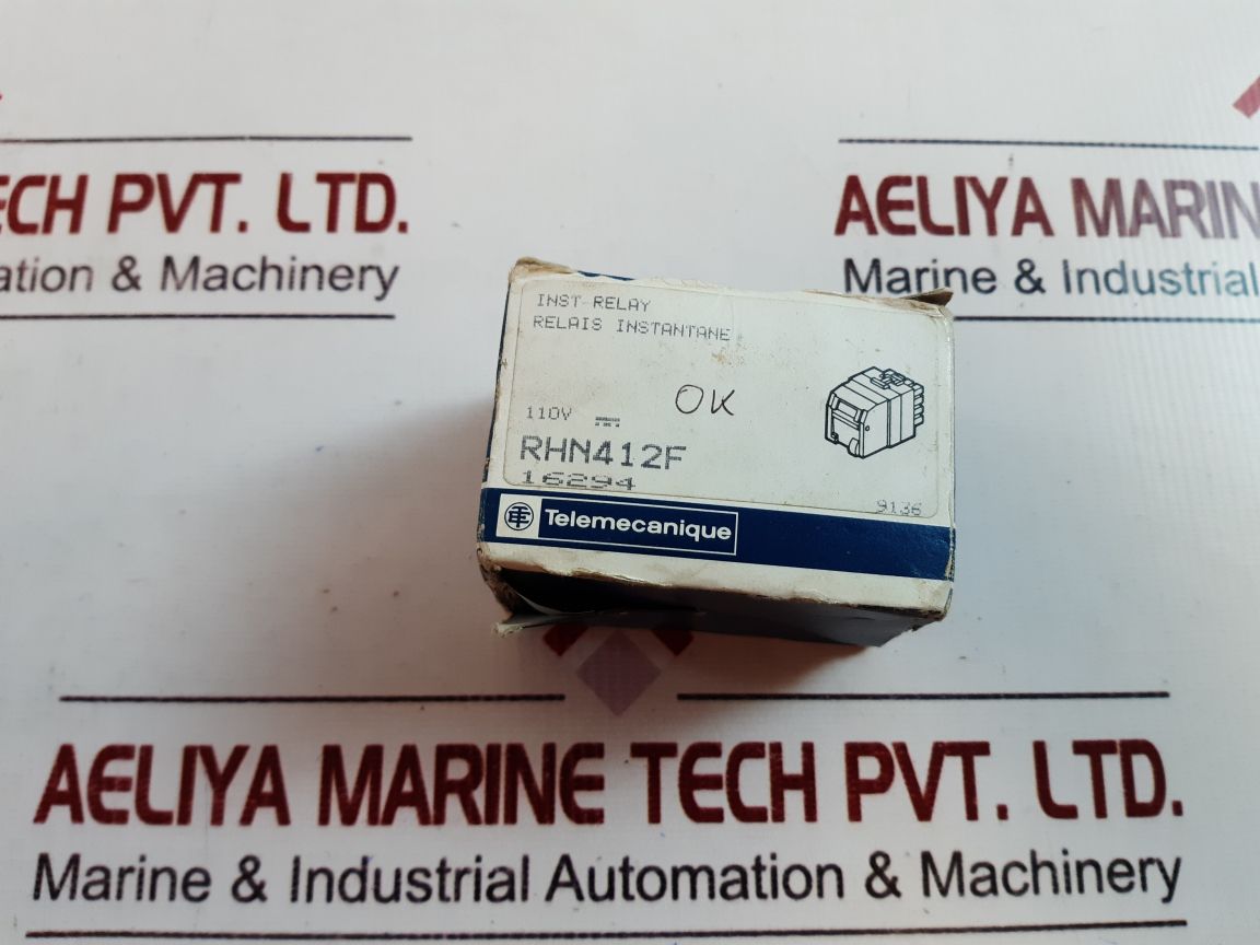 Telemecanique rhn412f relay rhn41