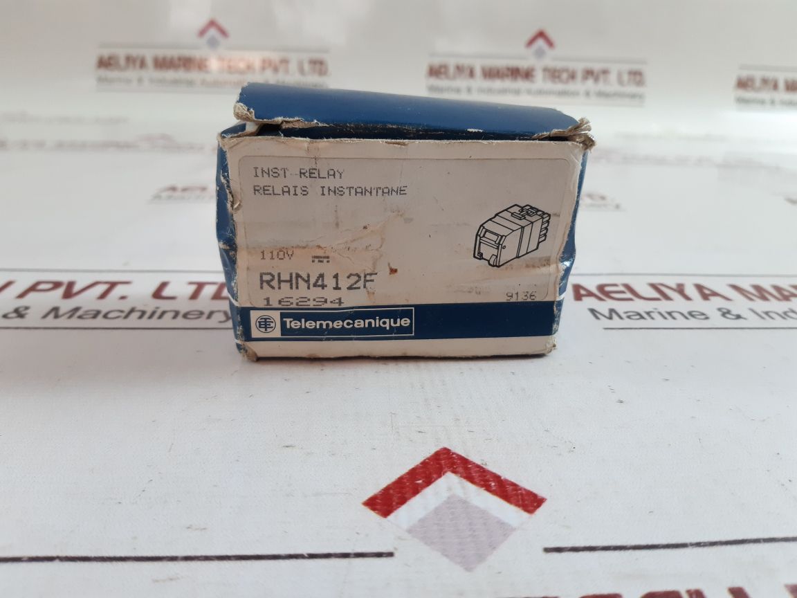 Telemecanique rhn412f inst-relay 2.5a/240vac