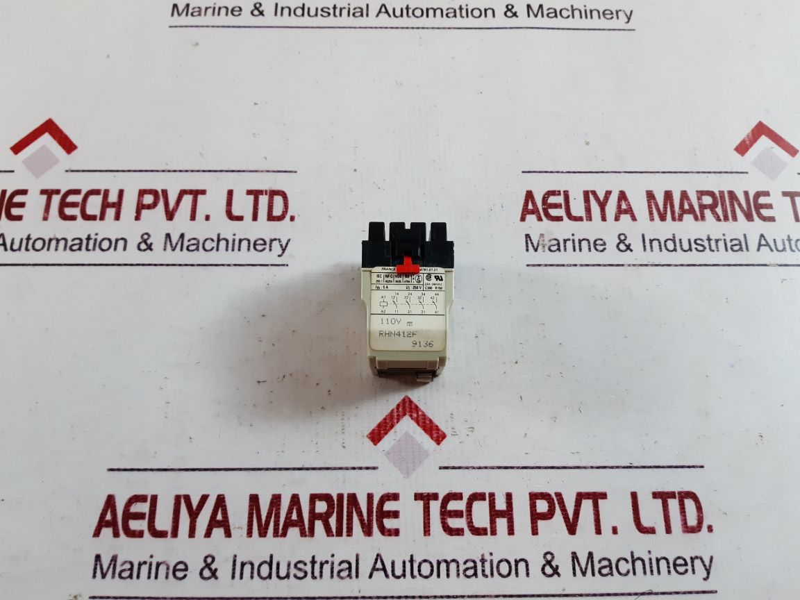 Telemecanique rhn412f inst-relay 2.5a/240vac