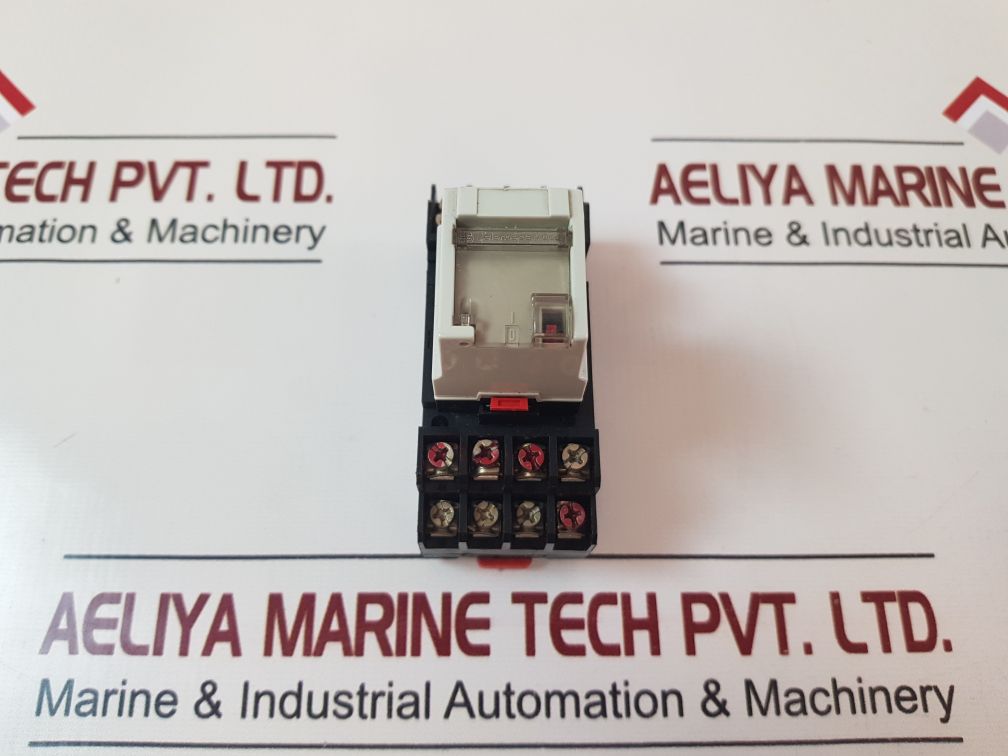 Telemecanique Rhn412F Relay With 2R8718 Relay Base
