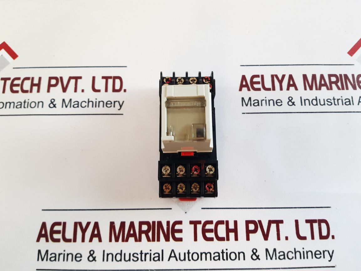 Telemecanique Rhn412F Relay With Base Free Shipping