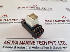 Telemecanique Rhn 41 Relay With Base