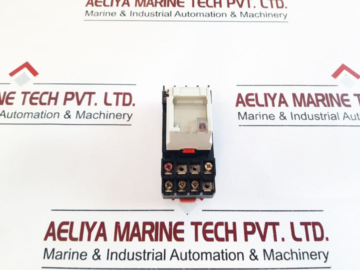 Telemecanique Rhn 411 F Relay Plug 110V Ac 50Hz With 2R8718 Base